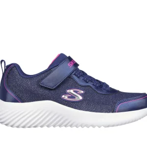 Skechers | Bounder Girly Groove | 303528L | Girls Trainer | Navy