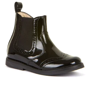 Froddo | G3160217 | Girls Chelsea Boot | Black Patent