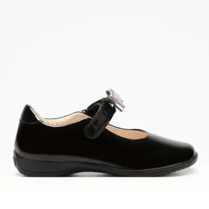 Lelli Kelly | LK8116 Erin 2 | Girls School Shoe | Black Patent