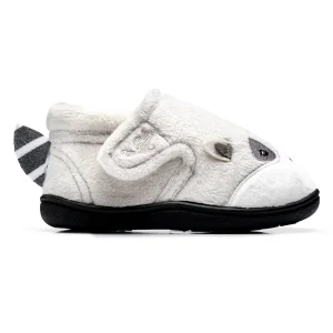 Chipmunks | Rocco Racoon | Unisex Slipper | Grey